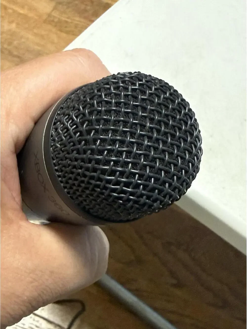 Microsoft Wireless Microphone For Xbox 360 Black Tested!! Model 1380
